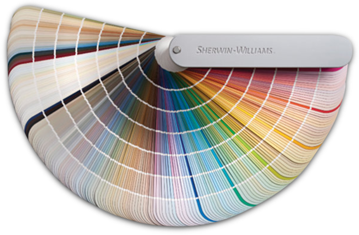 sherwin swatch book